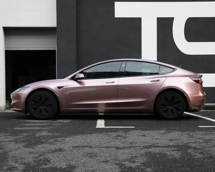 Gloss Metallic Frozenberry Car Wrap