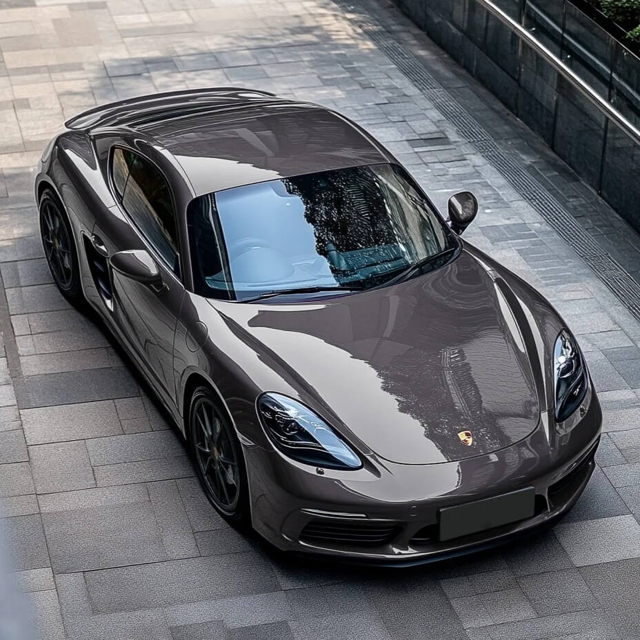 Gloss Metallic Galaxy Purple Porsche Color PPF