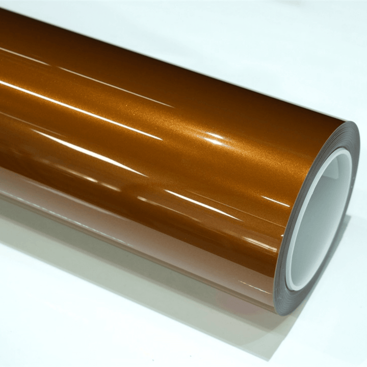 Gloss Metallic Madeira Gold Color PPF