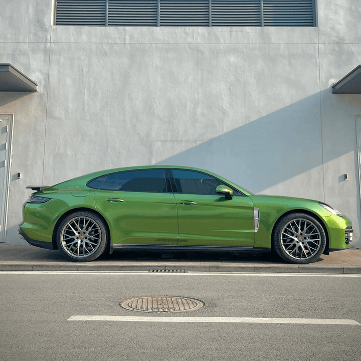 Gloss Metallic Mamba Green Wrap