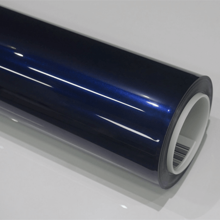 Gloss Metallic Navy Blue Color PPF
