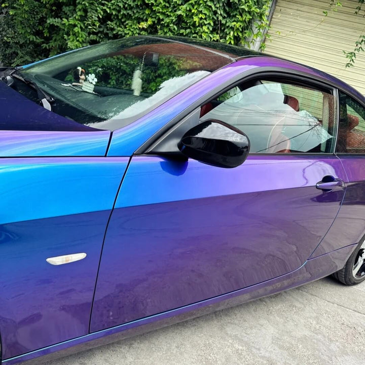 Gloss Metallic Purple Blue Chameleon Wrap