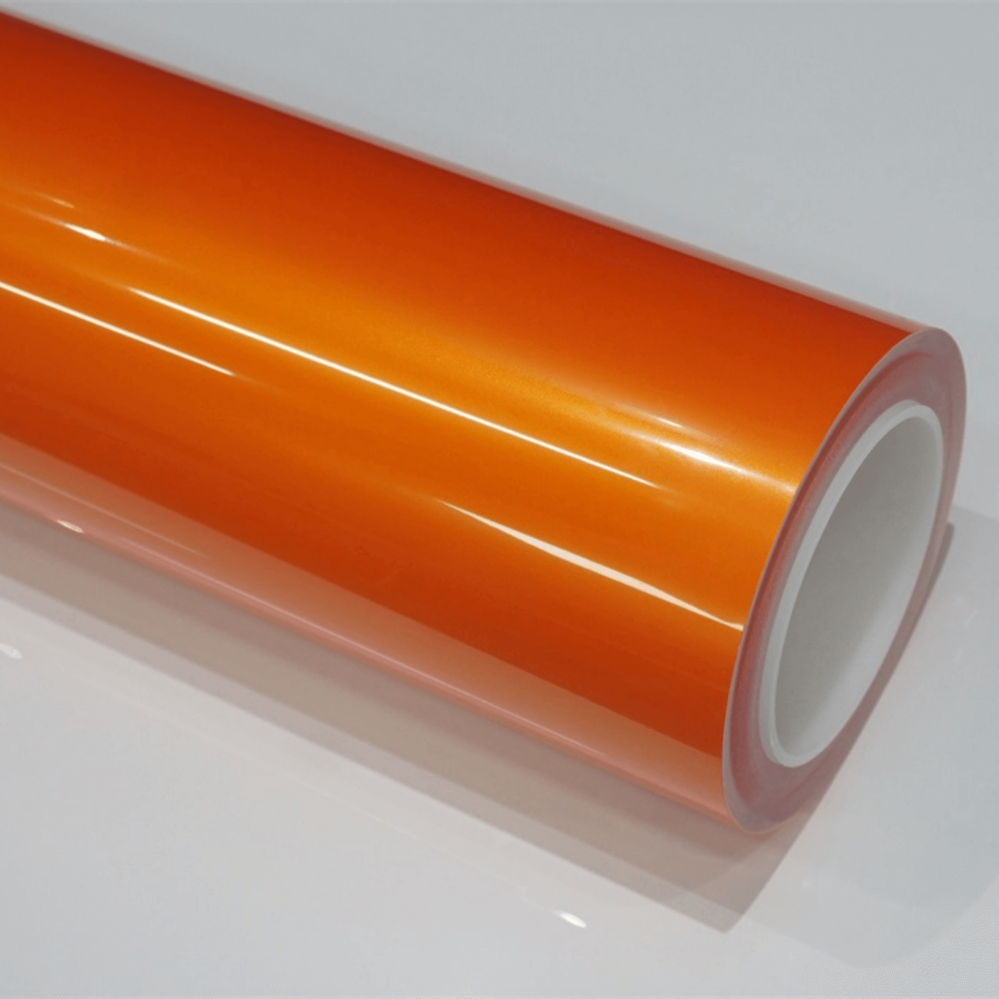 Gloss Metallic Racing Orange Wrap | Premium Color Paint Protection Film ...