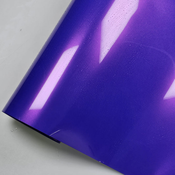 Gloss Metallic Royal Purple Vinyl Wrap