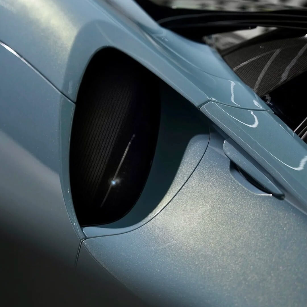 Gloss Metallic Slate Blue Vinyl PPF