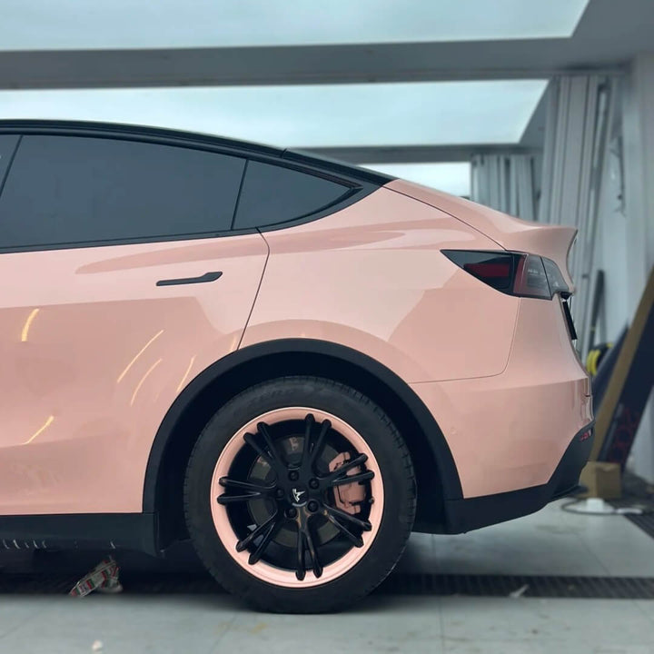 Gloss Pink Orange Wrap PPF