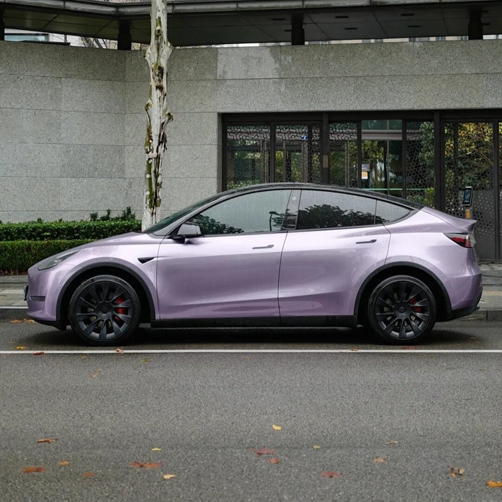 Gloss Silvery Lavender Car Wrap PPF