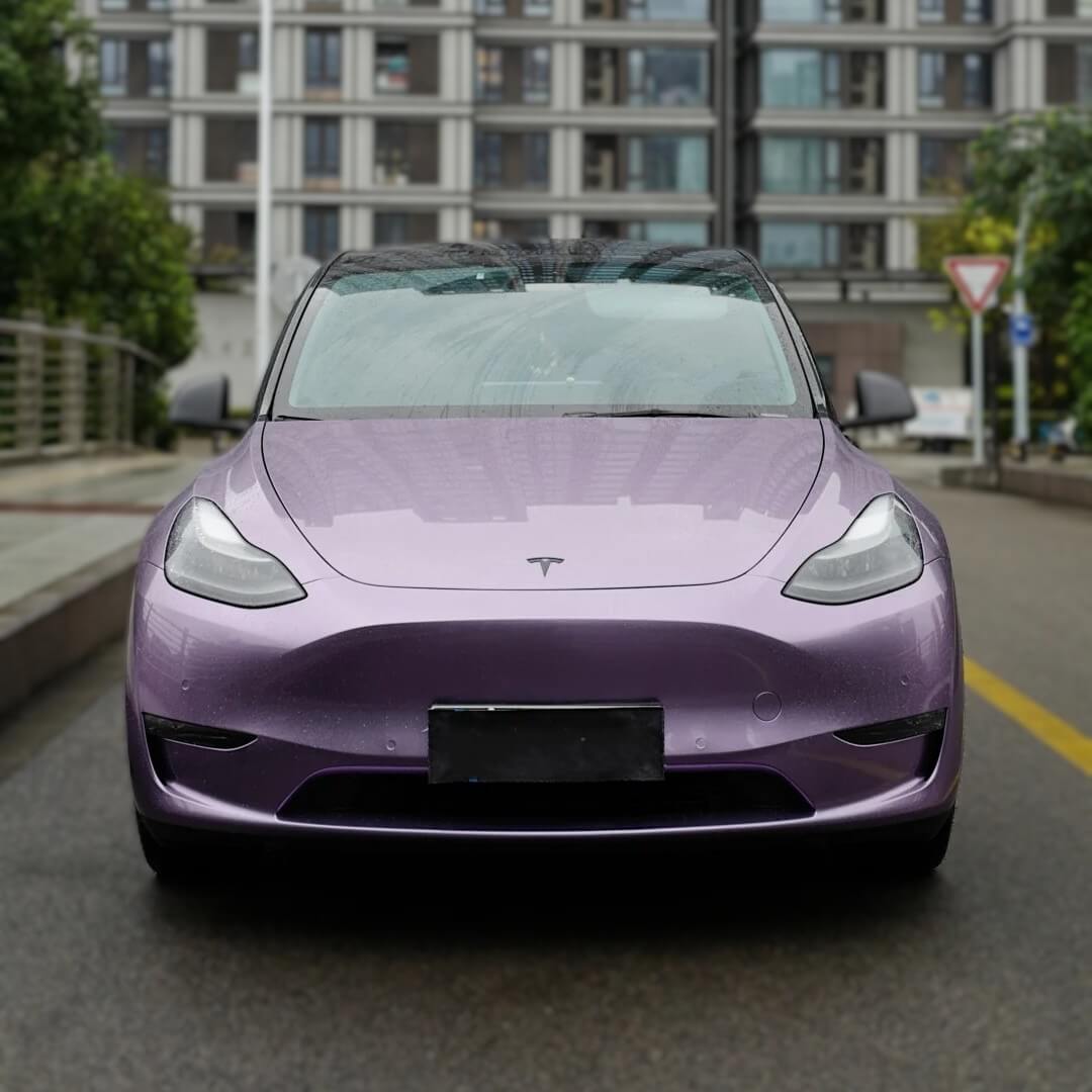 Gloss Silvery Lavender Color PPF Wrap