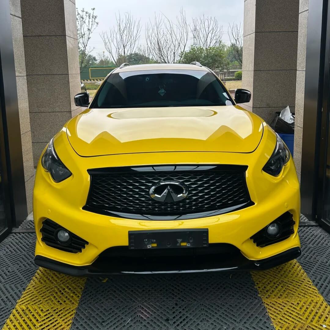 Gloss Yellow Wrap