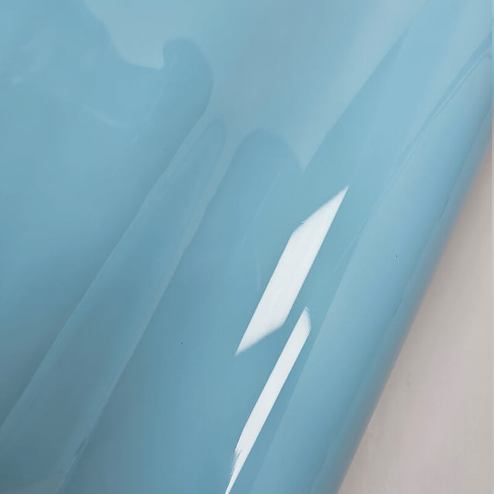 Glossy Baby Blue Vinyl Wrap