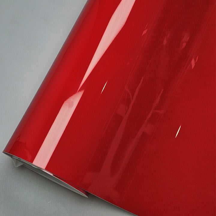 Glossy Cherry Red Vinyl Wrap