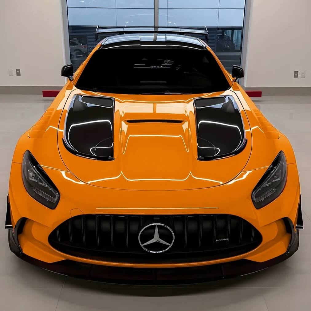 Glossy McLaren Orange Wrap
