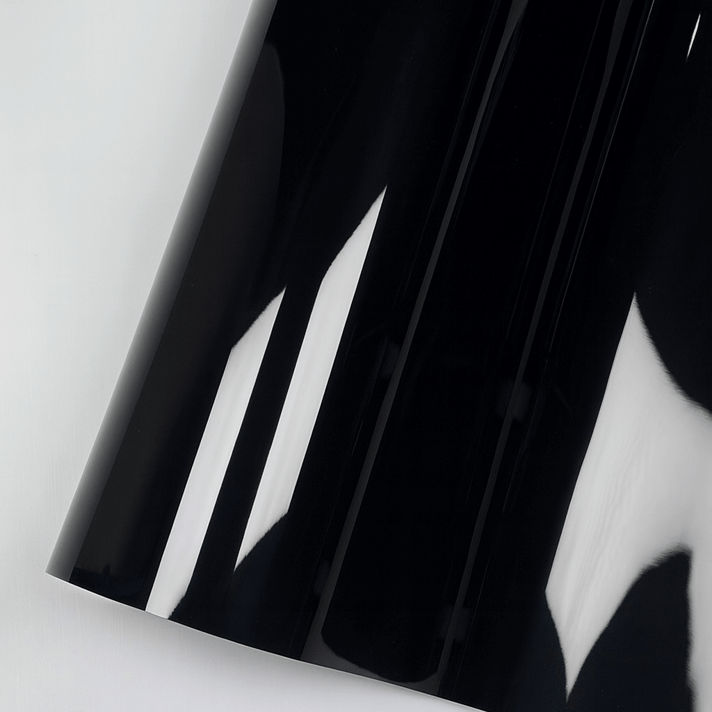 Glossy Piano Black Vinyl Wrap