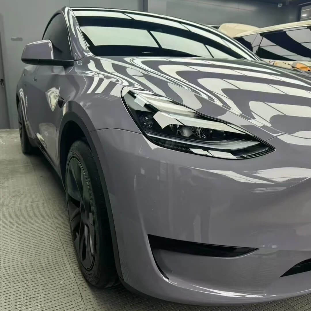 Glossy Smoky Violet Wrap Color PPF