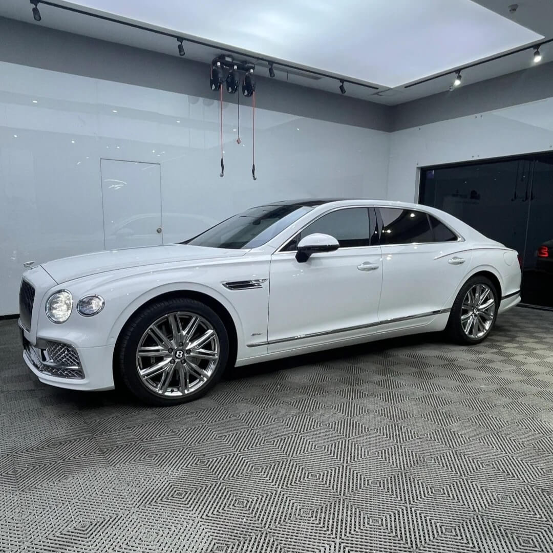 Glossy White Color PPF Wrap