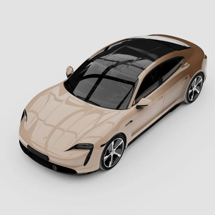 Gradient Coffee Brown Fade Wrap