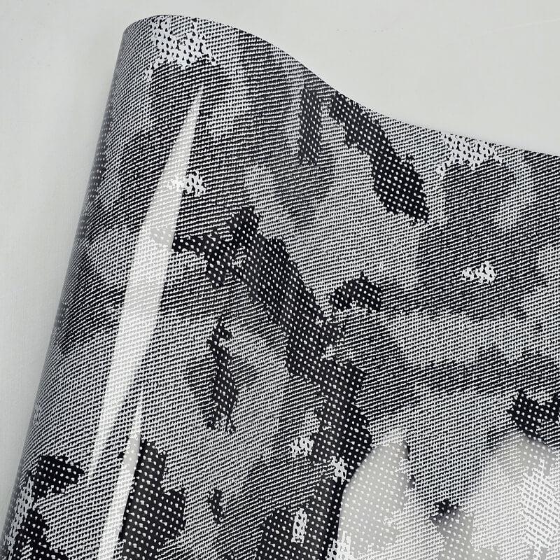 Gray Snake Skin Camouflage Vinyl Wrap