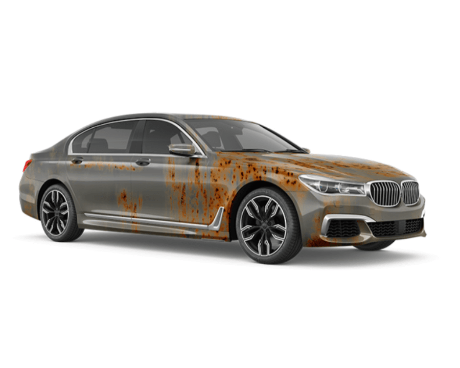 Rust Car Designs Rust Vinyl Wrap for Cars | Patina & Rust Effect Car Wrap – YesWrap