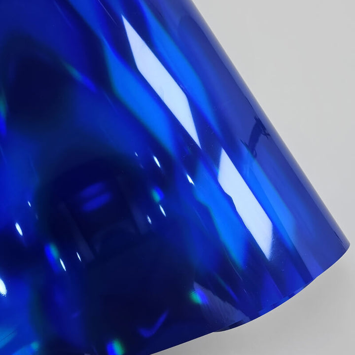 Holographic Blue Chrome Vinyl Wrap
