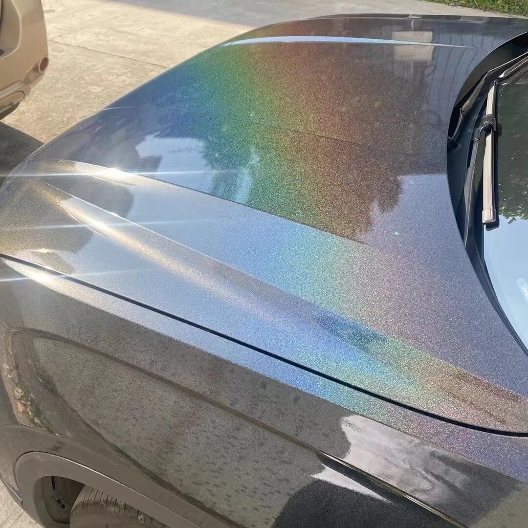 Iridescent Black wrap