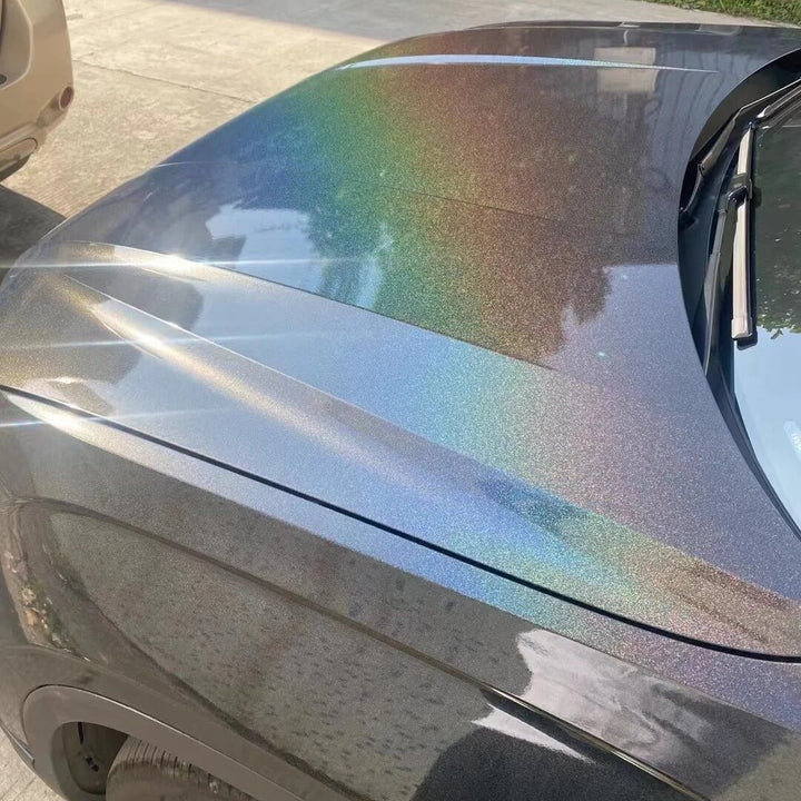 Iridescent Black wrap