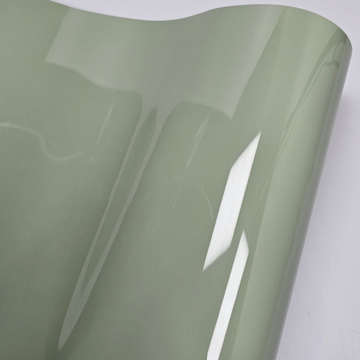 Khaki Green Glossy Wrap