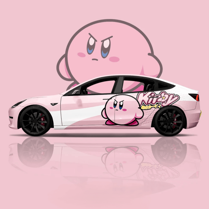 Kirby customized car wrap