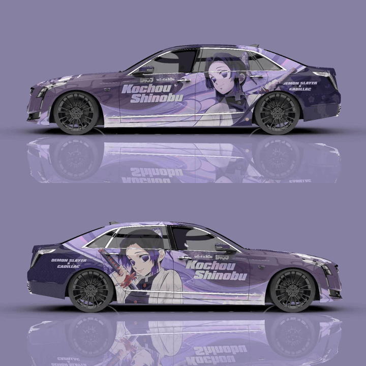 Kochou Shinobu car wrap
