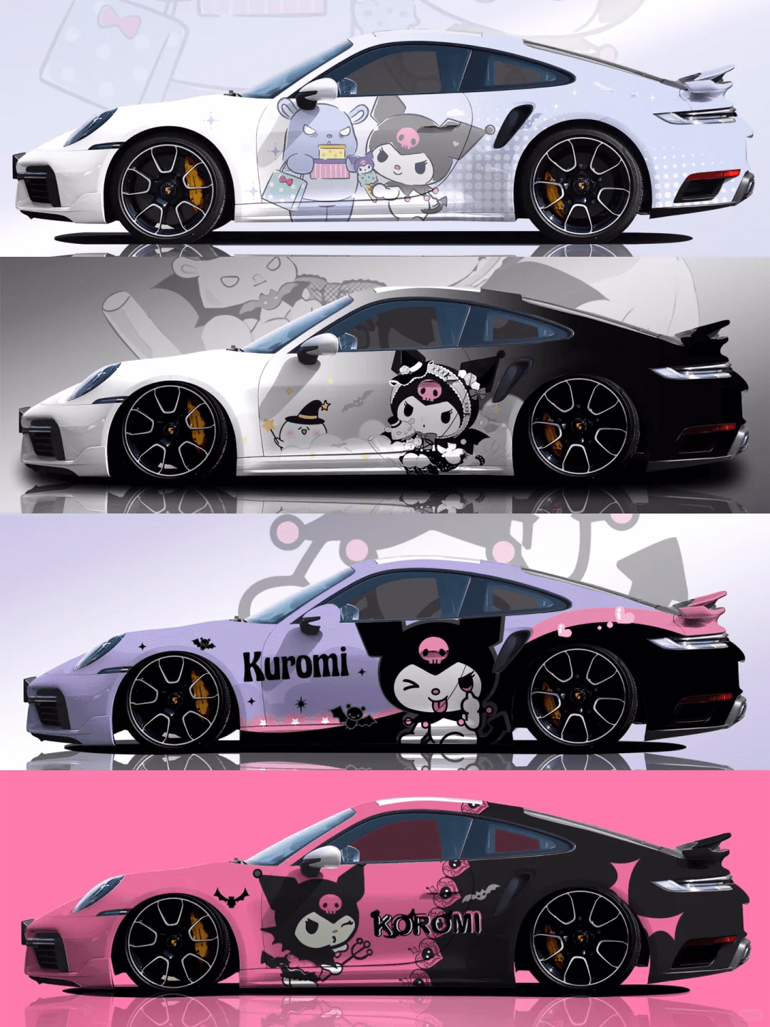 Kuromi Car Wrap – yeswrap