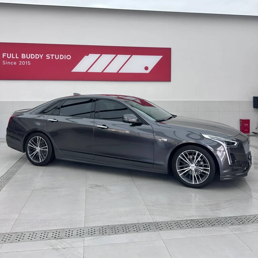 Liquid Metallic Ash Gray Wrap PPF