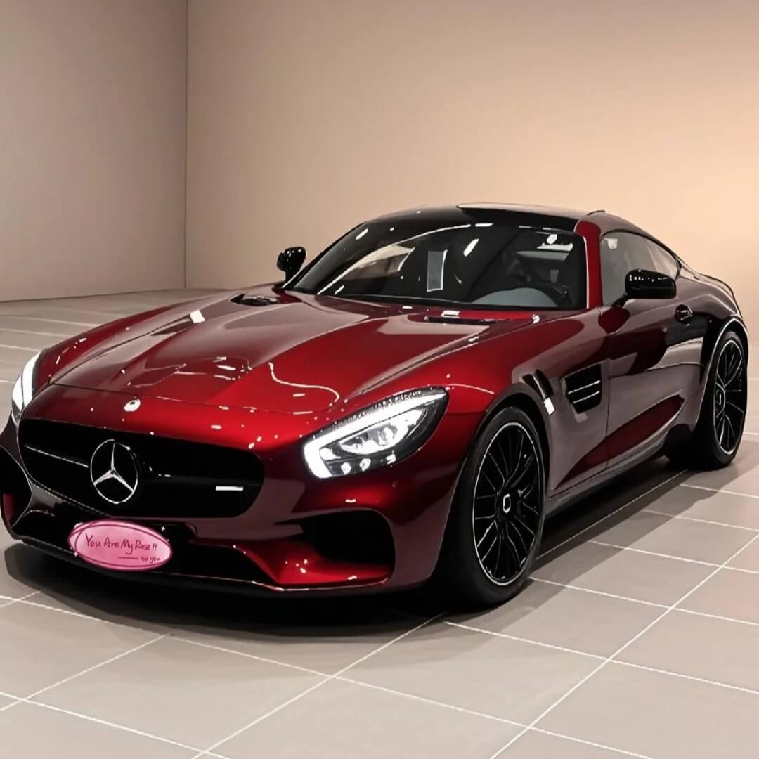 Liquid Metallic Cherry Red Car Wrap