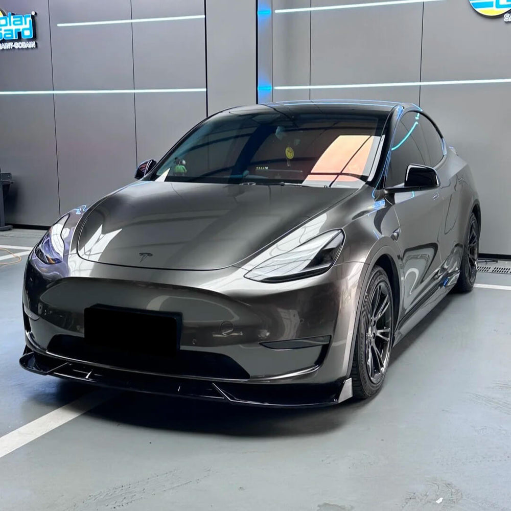 Liquid Metallic Gunmetal Car Wrap PPF