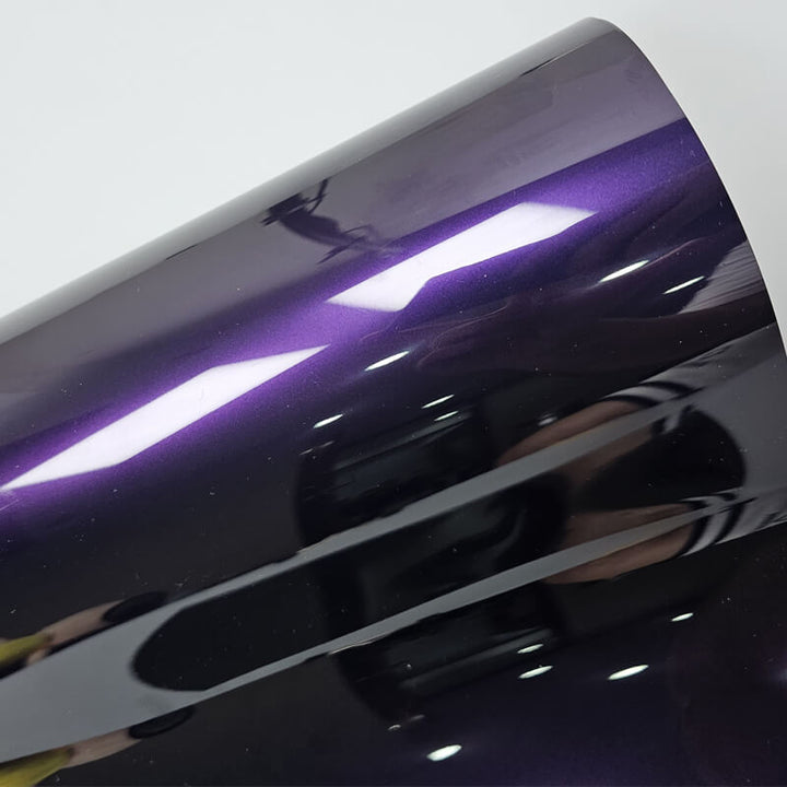 Liquid Metallic Midnight Purple Vinyl Wrap