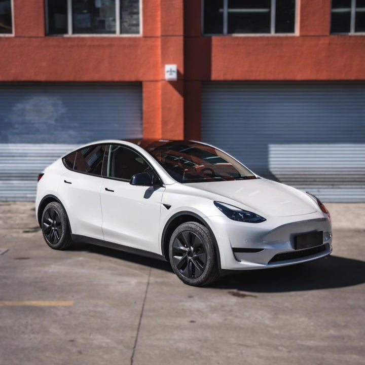 Liquid Metallic Mousse White Tesla Color PPF