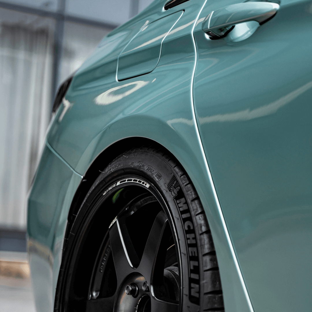 Liquid Metallic Seafoam Green Color Wrap