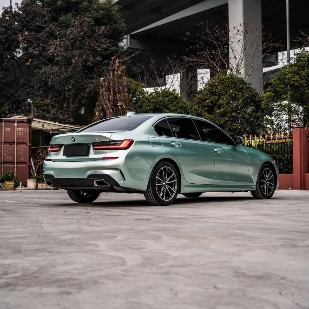 Liquid Metallic Seafoam Green Wrap Color PPF