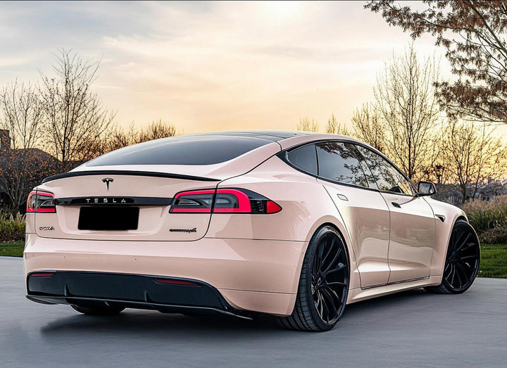 Liquid Metallic Shell Pink Color PPF Wrap