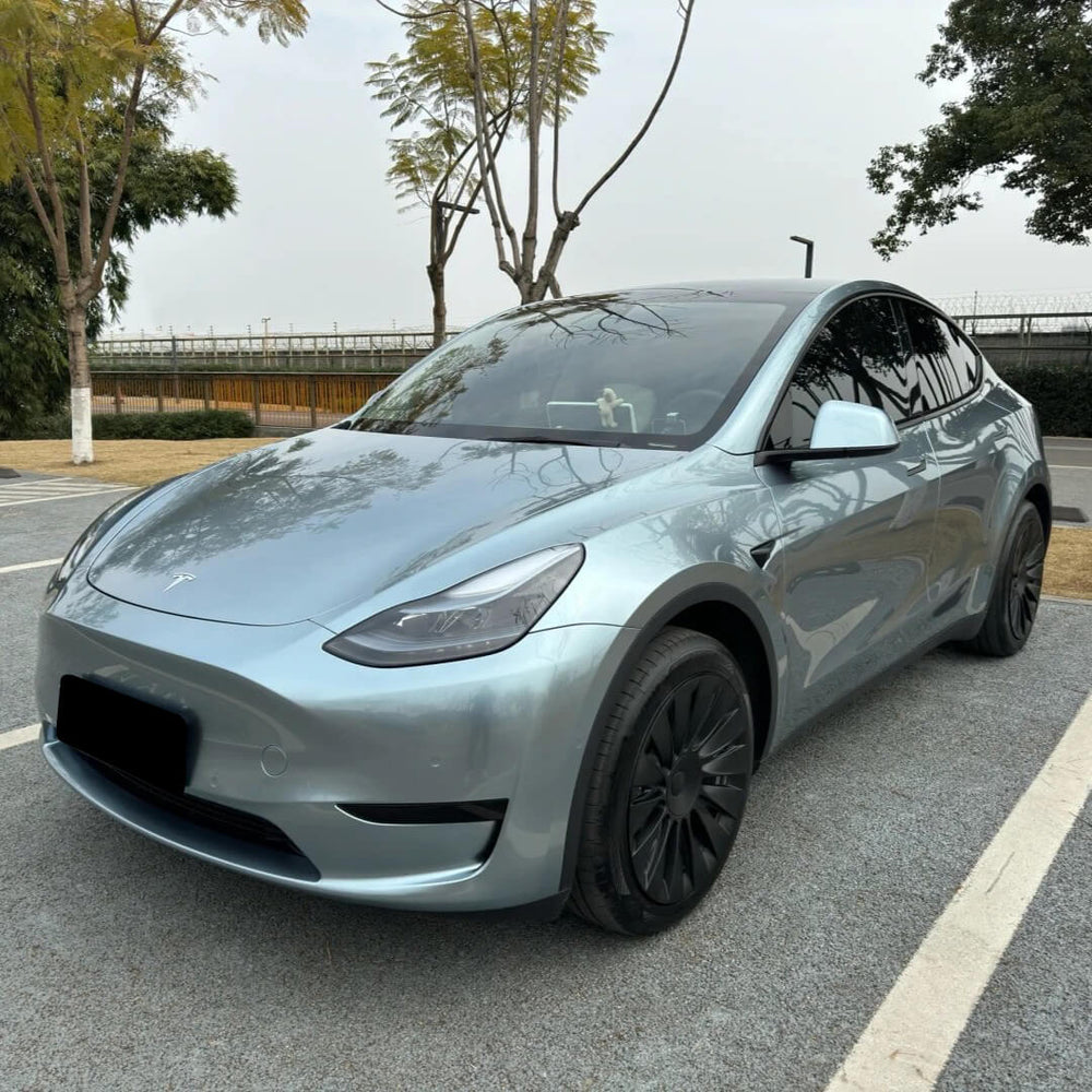 Liquid Metallic Somato Blue Car Wrap