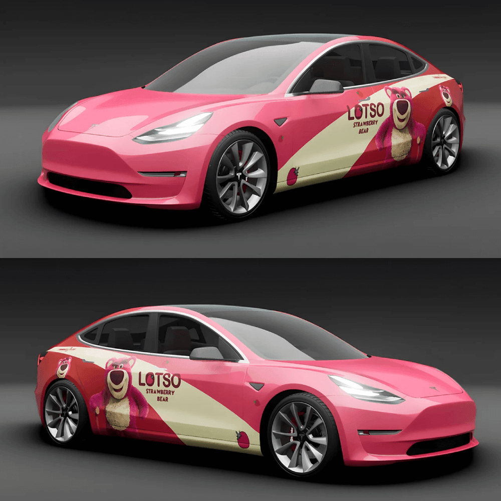 Lotso Car Wrap