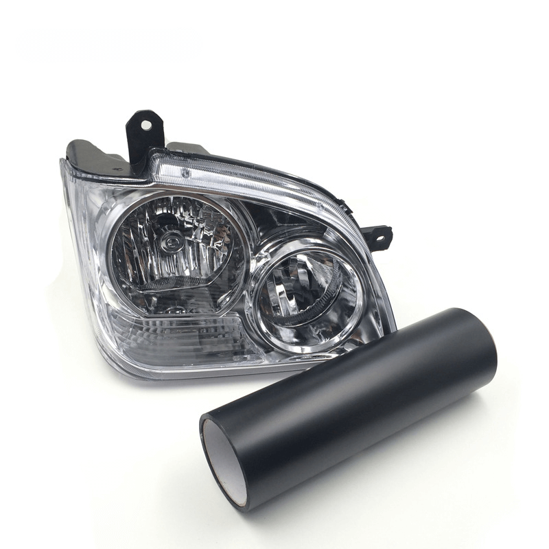 Matte Black Headlight Tint Film