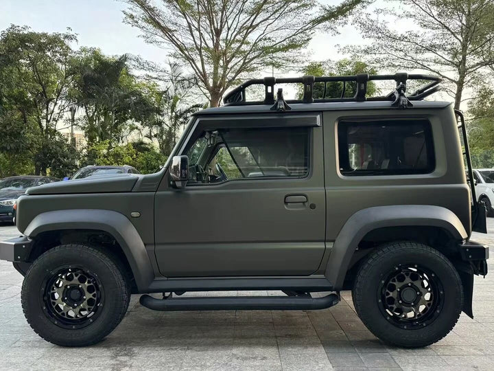 Matte Grayish Green Car Wrap