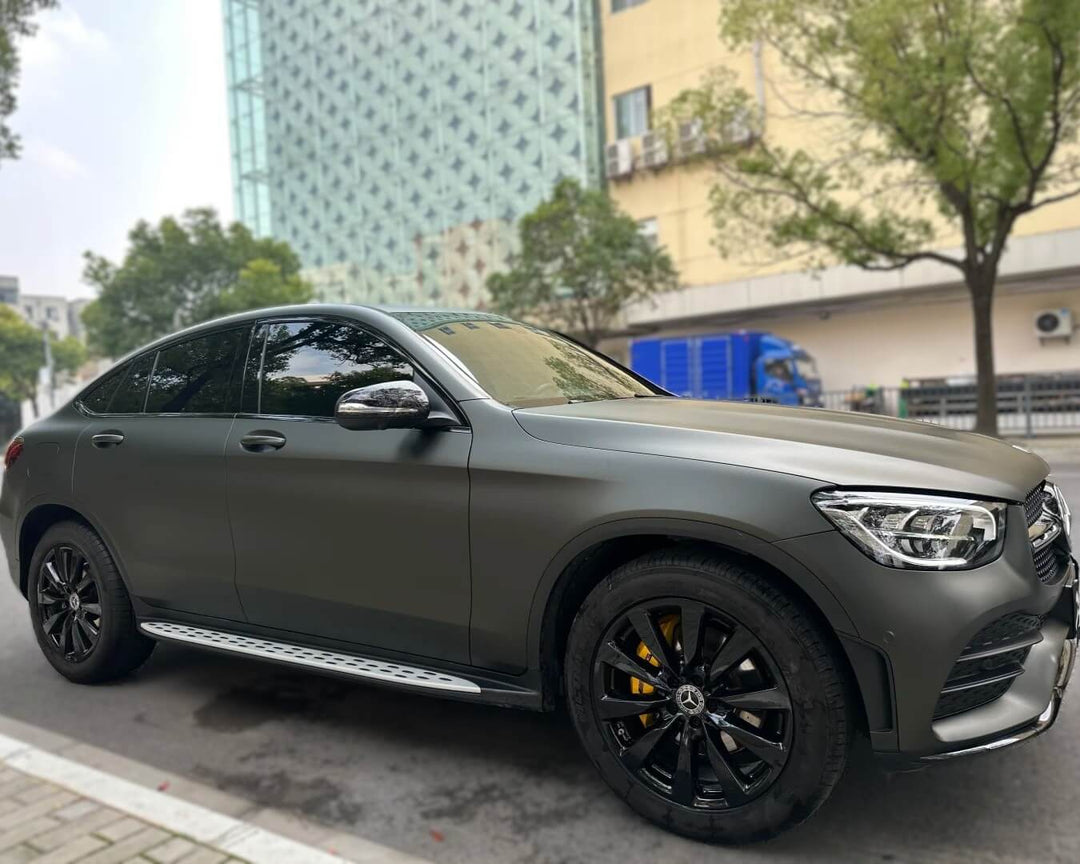 Matte Grayish Green Wrap PPF