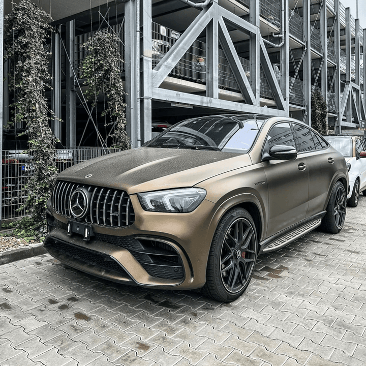 Matte Metallic Brown Wrap