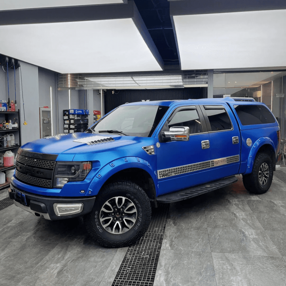 Matte Metallic Ocean Blue Wrap