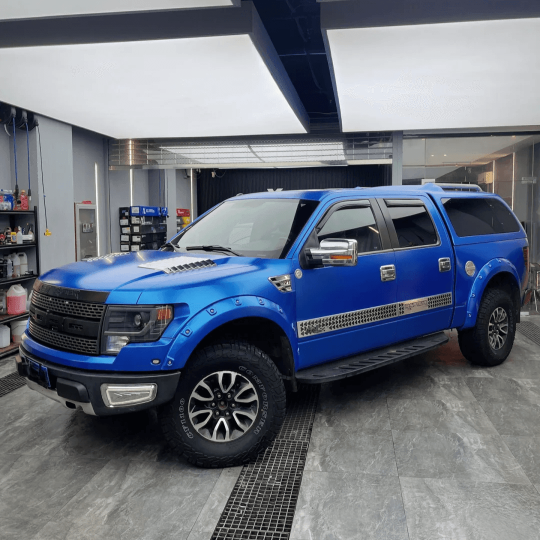 Matte Metallic Ocean Blue Wrap