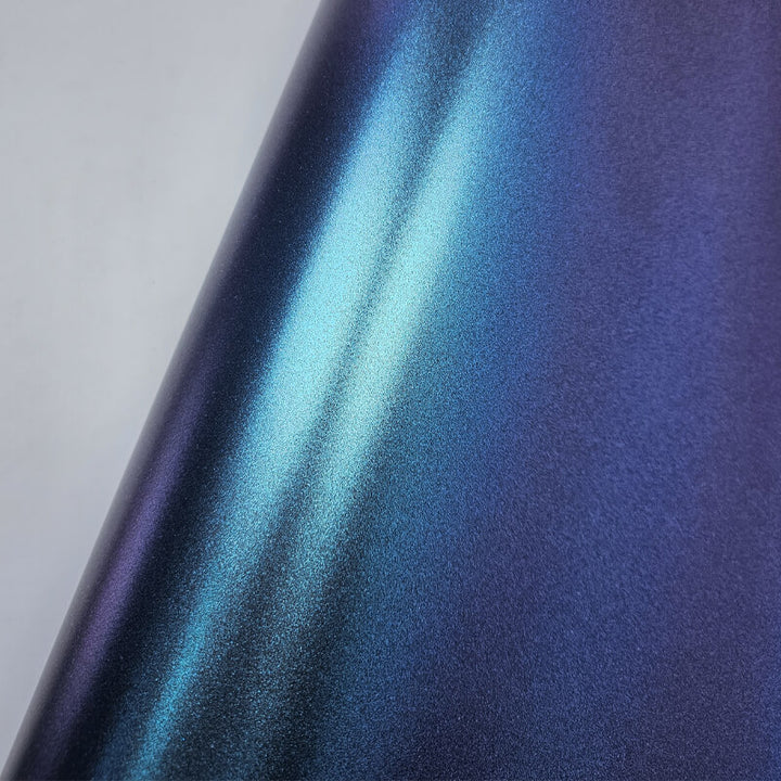 Matte Metallic Purple Blue Chameleon Vinyl Wrap
