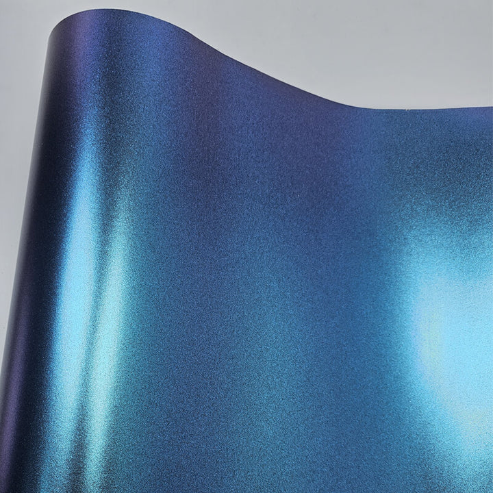 Matte Metallic Purple Blue Vinyl Wrap