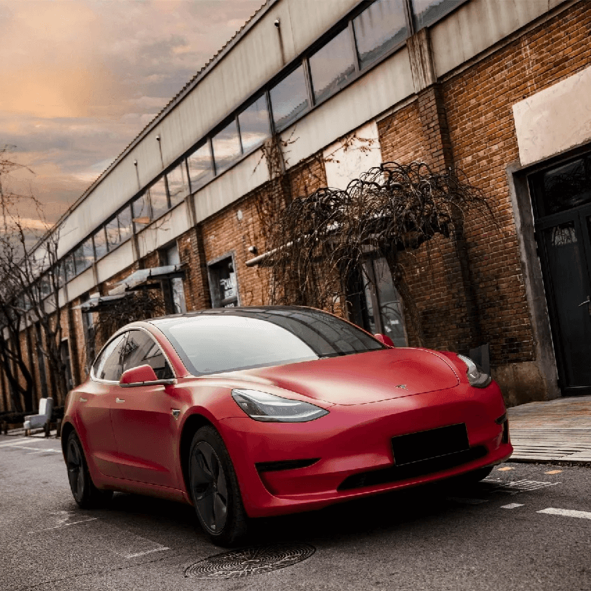 Matte Metallic Red Wrap