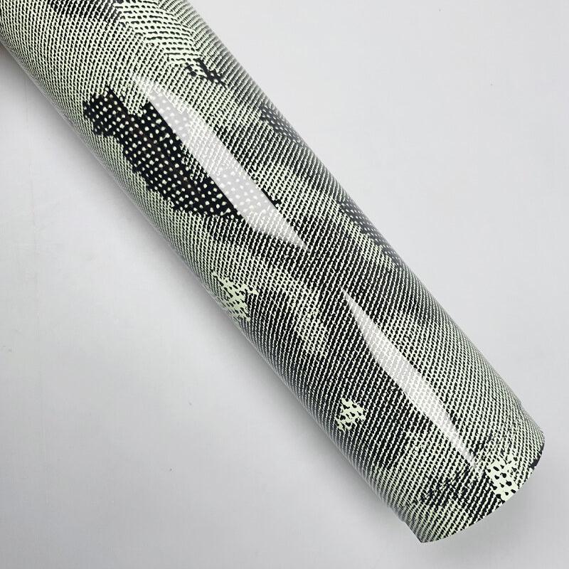 Mint Green Snake Skin Camouflage Vinyl Wrap