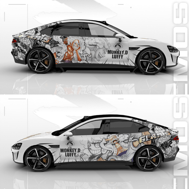 Monkey D. Luffy Car Wrap